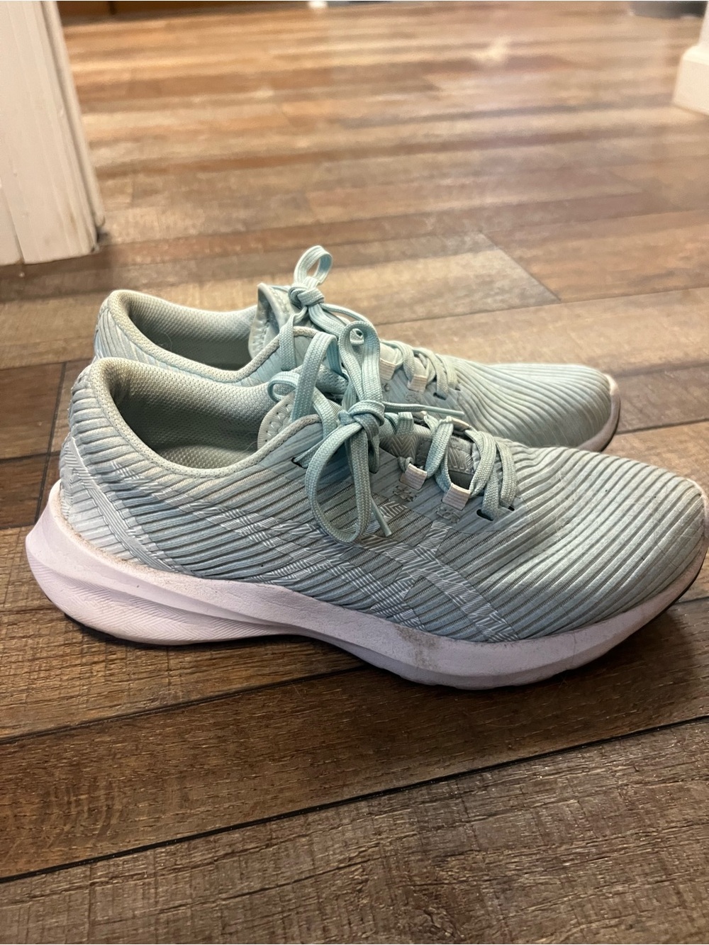 Asics Women's Mint Green Athletic Sneakers
